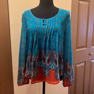 Boutique Paisley Blouse
